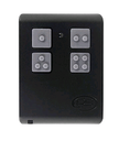 [RMC225HS868] Emisor REMOCON Mod. RMC225868 4 botones para mandos evolutivos a 868 Mhz Plástico Negro