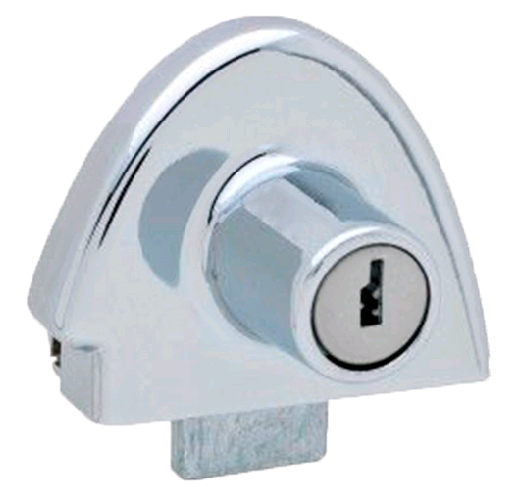 Cerradura de Vitrina Cristal AGA 1 ó 2 Hojas Mod. 159 Llave Serreta