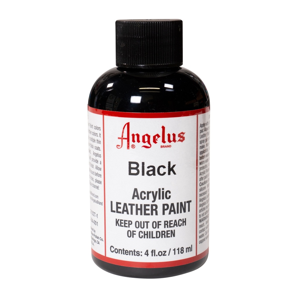 Pintura Cuero ANGELUS Acrylic Leather Paint 118 ml. (Tinte al Agua)