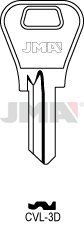 [CVL3D] Llave Acero GRUPO - B