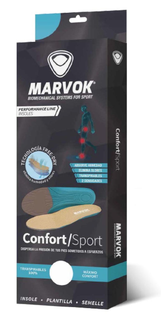Plantilla MARVOK Mod. CONFORT/SPORT