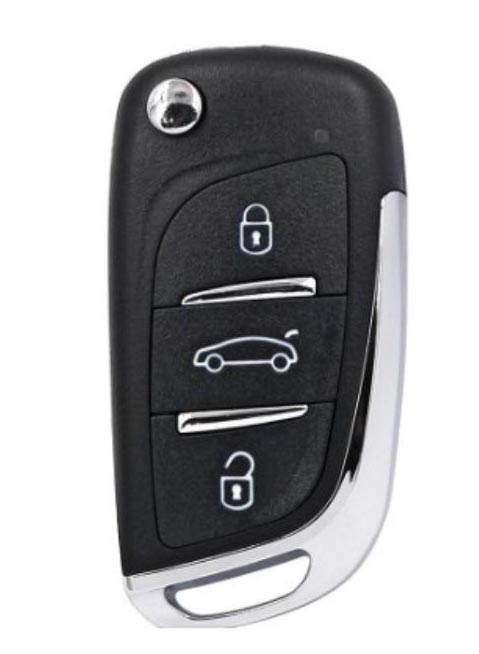 Telemando KEYDIY Tipo NB (Con Transponder) 3 Botones Plegable