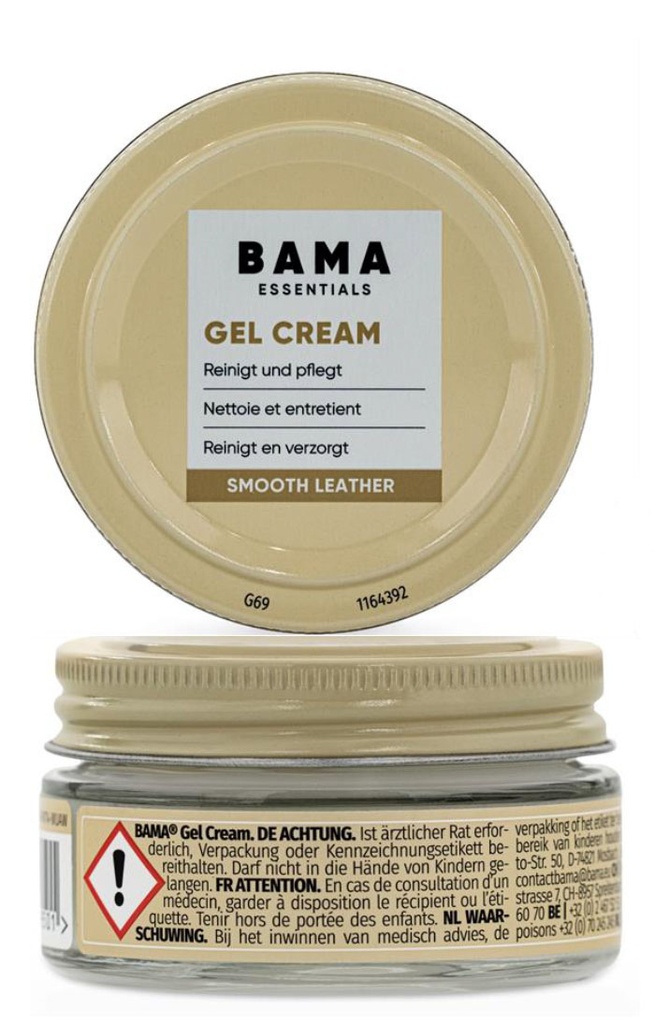 ​​Tarro de crema DELICATE BAMA 50 ml. Incolora (Shoe Cream)