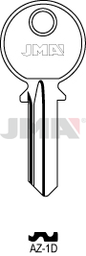 [AZ1DA] ​Llave ALUMINIO