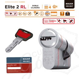 ​Cilindro MAUER ELITE 2 Red Line Leva Larga Doble Embrague TP Anti-Impressioning