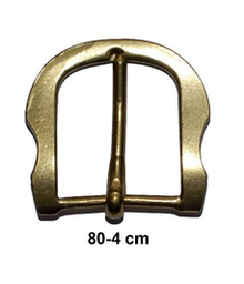 [GHL1804] Hebilla Latón Ref. 80 para correa de 4 cm.