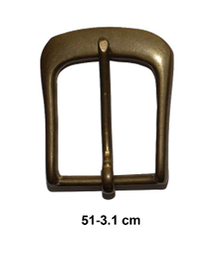 [GHL15131] Hebilla Latón Ref. 51 para correa de 3,1 cm.