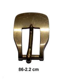 [GHL186] Hebilla Latón Ref. 86 para correa de 2,2 cm.