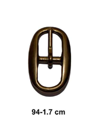[GHL294] Hebilla Latón Ref. 94 para correa de 1,7 cm.