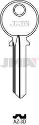 [AZ3D] Llave Acero GRUPO - B